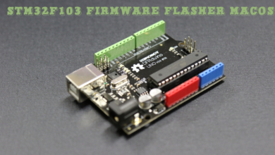 STM32F103 Firmware Flasher macOS