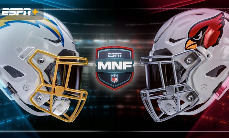 chargers vs arizona cardinals match player stats​