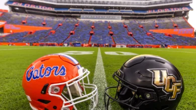 ucf football vs florida gators football match player stats​