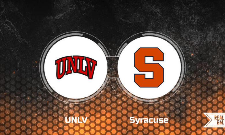 syracuse orange football vs unlv football match player stats​