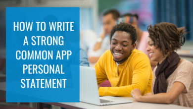 common app personal statement editor​