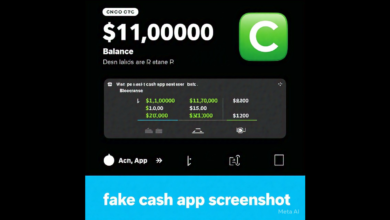 fake cash app screenshot​