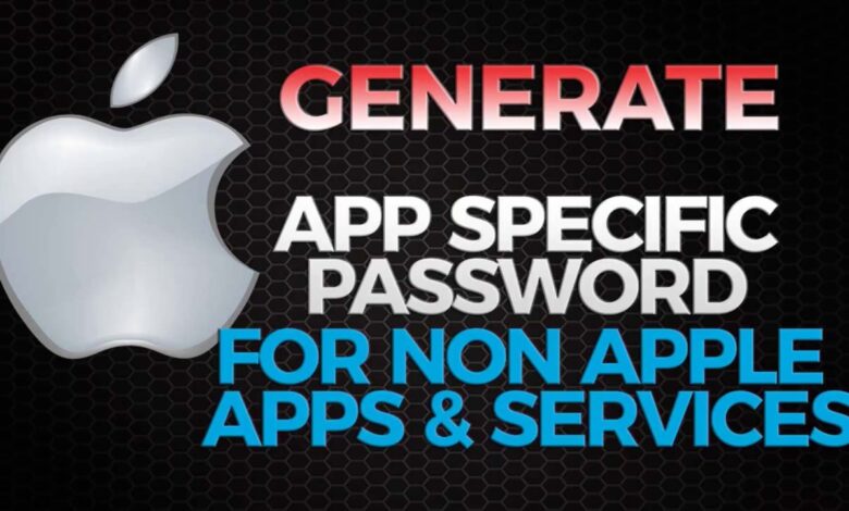 app specific password apple​